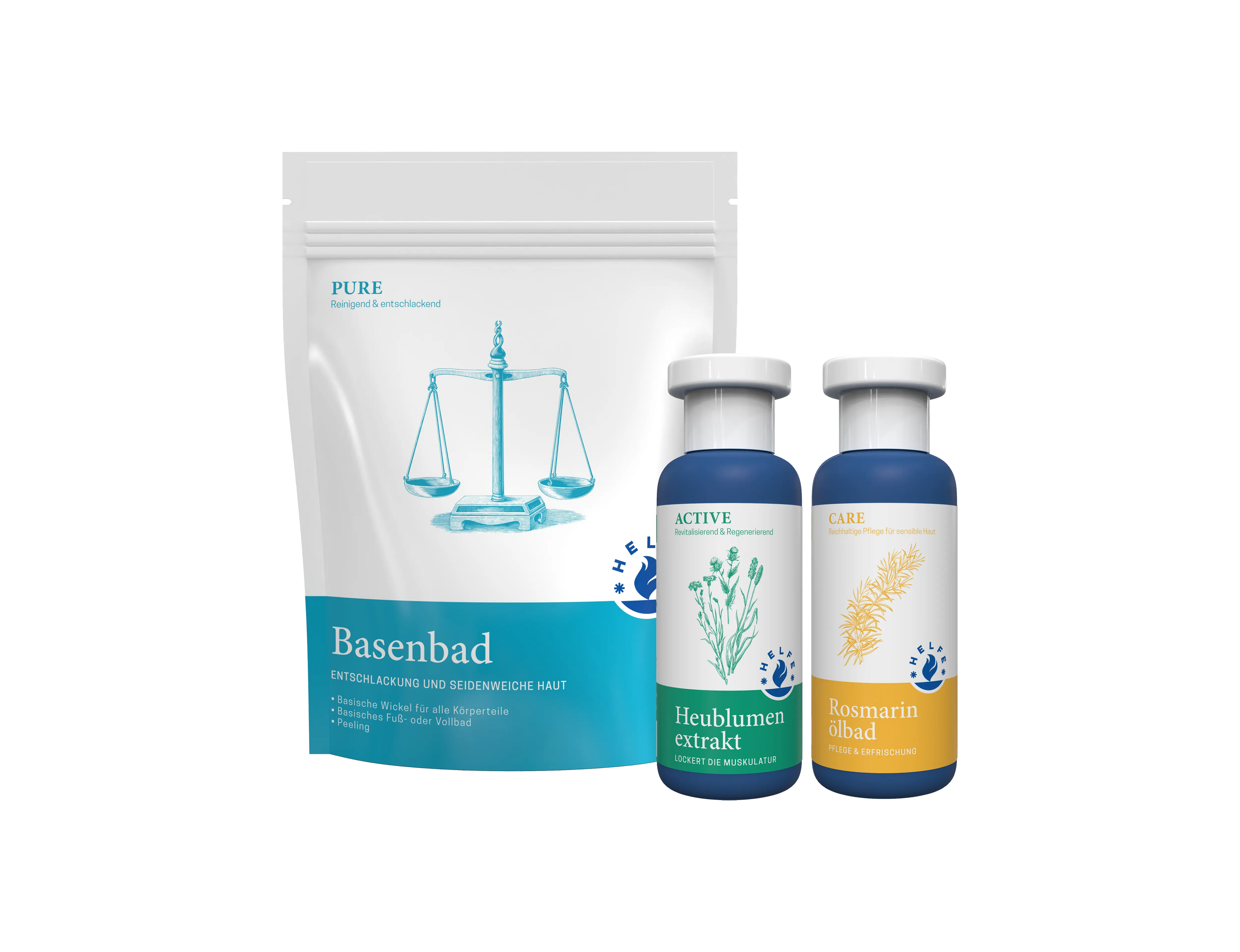 Basenbad mit Heublumenextrakt und Rosmarinextrakt