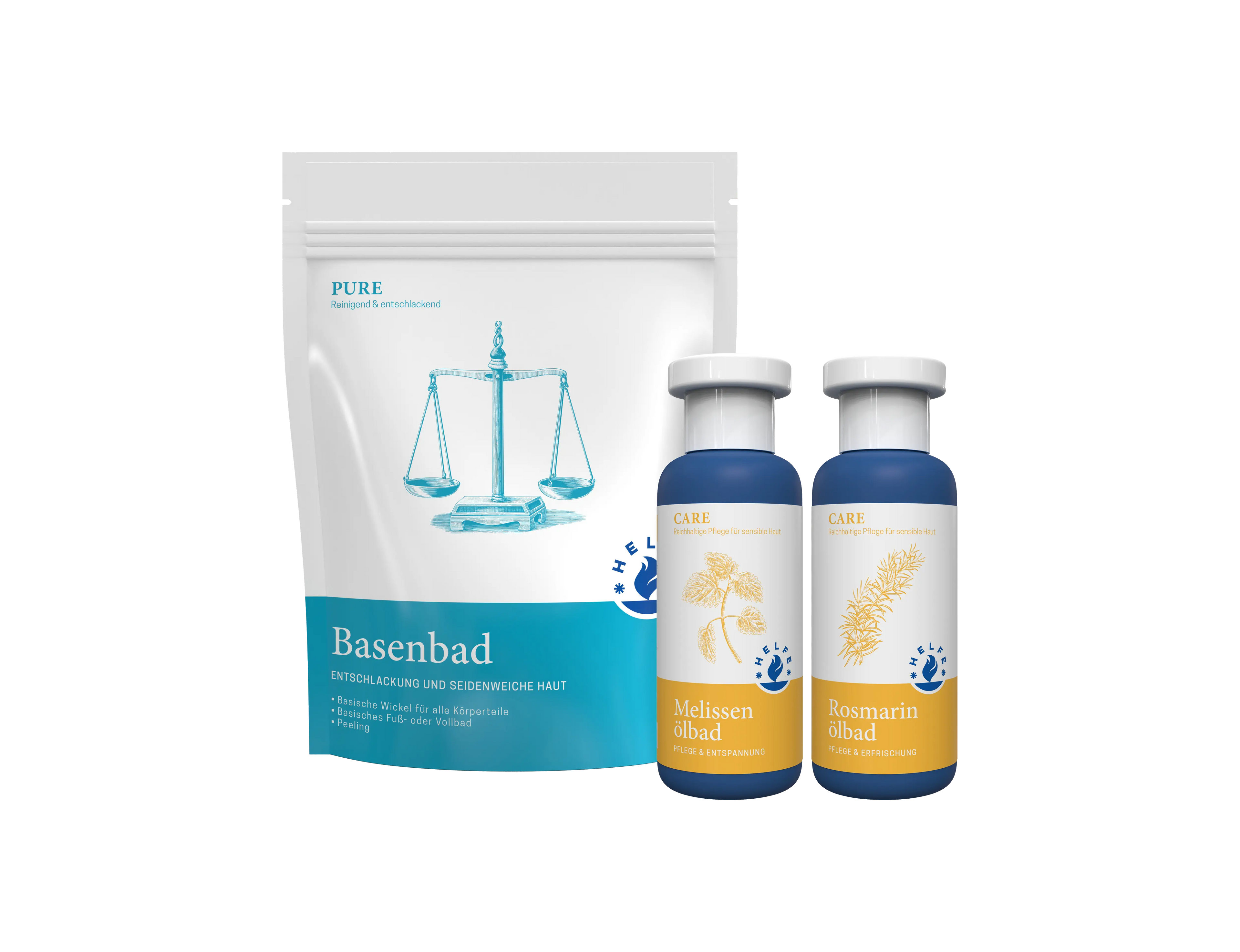 Basenbad mit Rosmarinölbad und Melissenölbad