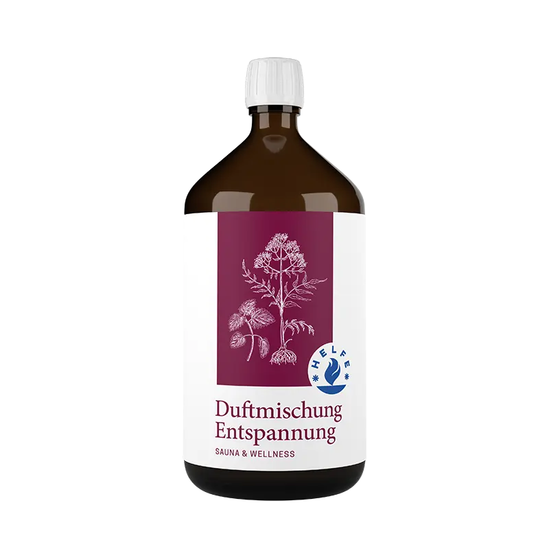 HELFE Duftmischung Entspannung 1000ml Vorderansicht