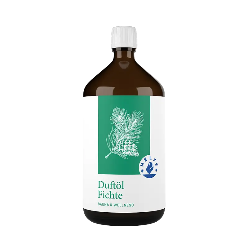 HELFE Duftöl Fichte 1000ml Vorderansicht