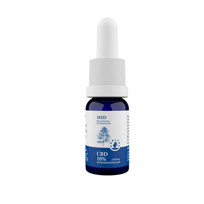 HELFE CBD Öl Natur 10 % 10ml Vorderseite