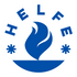 HELFE Logo in Blau