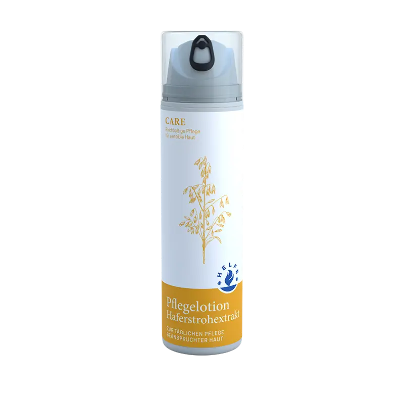 HELFE Pflegelotion Haferstrohextrakt 195ml Vorderseite